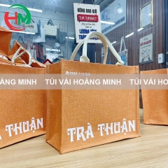 Túi Vải Linen Trà Thuận – Quà tặng sang trọng tiện ích