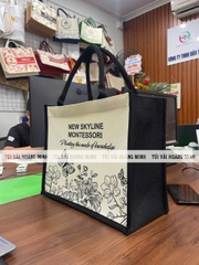 Túi vải linen New Skyline Montessori – Sang trọng, bền bỉ, thân thiện môi trường