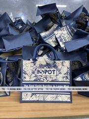 Túi Vải Linen In Logo The Spot - Phong Cách Ẩm Thực Hiện Đại Trên Chất Liệu Tự Nhiên