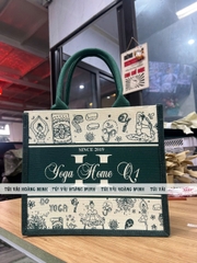 Túi Vải Linen In Logo Yoga Home Q1 – Thời Trang Xanh, Bền Vững