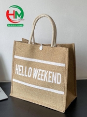 Tui vải đay linen HELLO WEEKEND