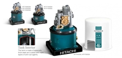 Máy bơm nước Hitachi WT-P350GX2-SPV ( Máy bơm nước tự động Hitachi 350W dạng tròn )