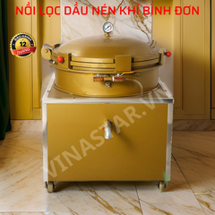 Nồi lọc dầu nén khí bình đơn, Bình lọc dầu nén khí đơn