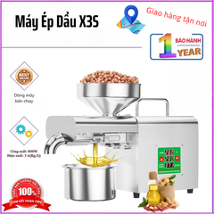 Máy ép dầu bảng nhiệt thông minh X3
