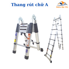 Thang nhôm rút chữ A Daichi DA-44AI (2m2-4m4)