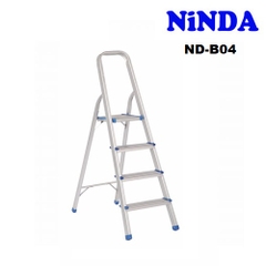 (4 bậc) Thang nhôm ghế gia đình Ninda ND-B04