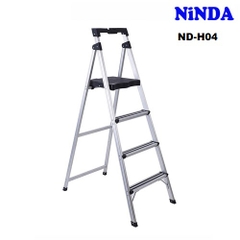 Thang Nhôm Ghế Gia Đình 4 Bậc Ninda ND-H04