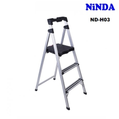 Thang Nhôm Ghế 3 Bậc Ninda ND-H03