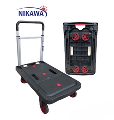 Xe đẩy hàng Nikawa siêu gấp gọn tải trọng 100kg FWS-100F