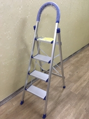 Thang nhôm ghế 4 bậc Nikita NKT -DL04