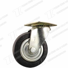 Bánh xe đẩy LK120 cao su quay(120mm)