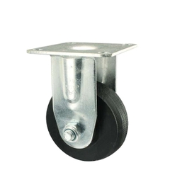 Bánh xe cao su DPL130 Tĩnh (125mm)