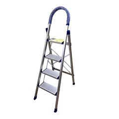 Thang nhôm ghế 4 bậc Nikita NKT -DL04