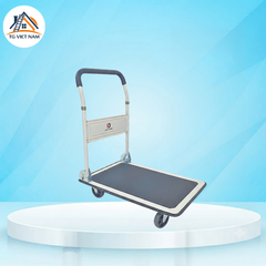 Xe đẩy hàng sàn thép  4 bánh 150kg gấp gọn FD-150
