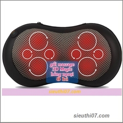 Gối massage hồng ngoại Kazuko 8 bi