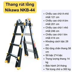 Thang gấp đa năng Nikawa NKB-44 (2,1m)