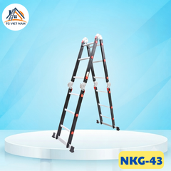 Thang nhôm gấp 4 đoạn Nikawa NKG-43 (1,75m)