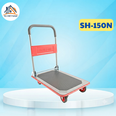 Xe đẩy hàng 4 bánh sàn thép Fujihome SH-150N 150kg