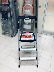 Thang nhôm ghế 3 bậc Hakachi HL-03