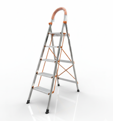 Thang ghế inox IN-05 (5 bậc)