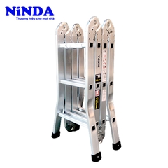 Thang Nhôm Gấp Chữ M Ninda ND-403 (1.7m)