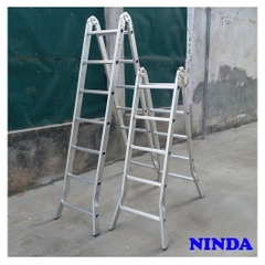 Thang Chữ A 1.5m Ninda ND-205 Khóa Tự Động