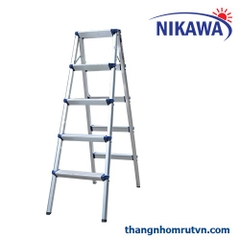 Thang nhôm gấp chữ A Nikawa NKD-05 New (1,26m)