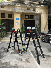 Thang nhôm gấp 4 đoạn Benboo BB-M43 (1,8m)