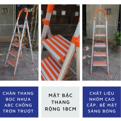 Thang nhôm ghế 5 bậc Nikawa NKA-05