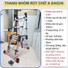 Thang Rút Chữ A Daichi DAX-28AI (2.8 – 5,6m)
