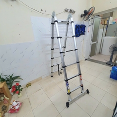 Thang nhôm rút gọn chữ A Daichi DA-38AI (1,9m – 3,8m)