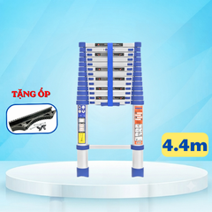Thang rút đơn Daichi màu xanh 4.4m TDA-44X (TẶNG ỐP)
