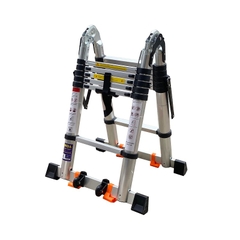 Thang nhôm rút chữ A NiNDA NDS-38AI (1.9m-3.8m)