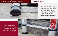 Thang Nhôm Rút Đơn FUJIHOME TLI 440 (4.4m)