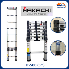 Thang nhôm rút 5m Hakachi HT-500CP