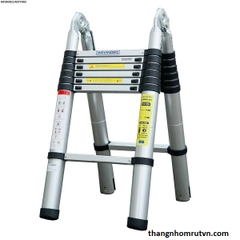 (1,9-3,8m) Thang rút gọn (chữ A) Advindeq ADT-706B