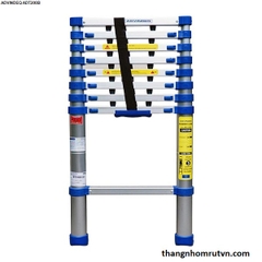 (2,6m) Thang rút gọn đơn Advindeq ADT208B