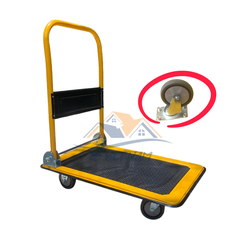 Xe đẩy hàng sàn thép bánh chống ồn HL-150 (100-150kg)