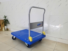 Xe đẩy hàng Feida 300kg sàn nhựa bánh chống ồn FD-300