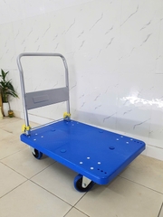 Xe đẩy hàng Feida 300kg sàn nhựa bánh chống ồn FD-300