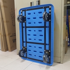 Xe đẩy hàng sàn nhựa bánh chống ồn 300kg FD-N300