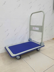 Xe đẩy hàng 4 bánh sàn thép TSK-150