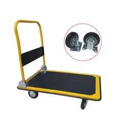 Xe đẩy hàng sàn thép 4 bánh T200 (200kg)