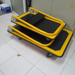 Xe đẩy hàng sàn thép 4 bánh T200 (200kg)