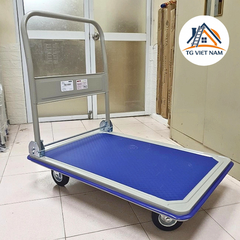 Xe đẩy hàng 4 bánh sàn thép Fujohome SH-300