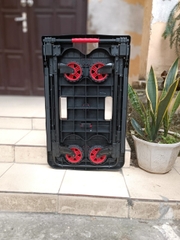 Xe đẩy hàng Nikawa siêu gấp gọn tải trọng 100kg FWS-100F