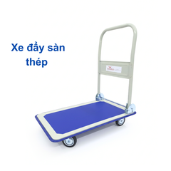 Xe đẩy hàng 4 bánh sàn thép TSK-150
