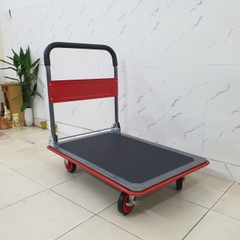 Xe đẩy hàng 4 bánh sàn thép Fujihome SH-300N
