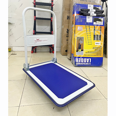 Xe đẩy hàng 4 bánh sàn thép TSK-150