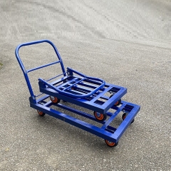 Xe kéo hàng 4 bánh khung xương thép 300-350kg